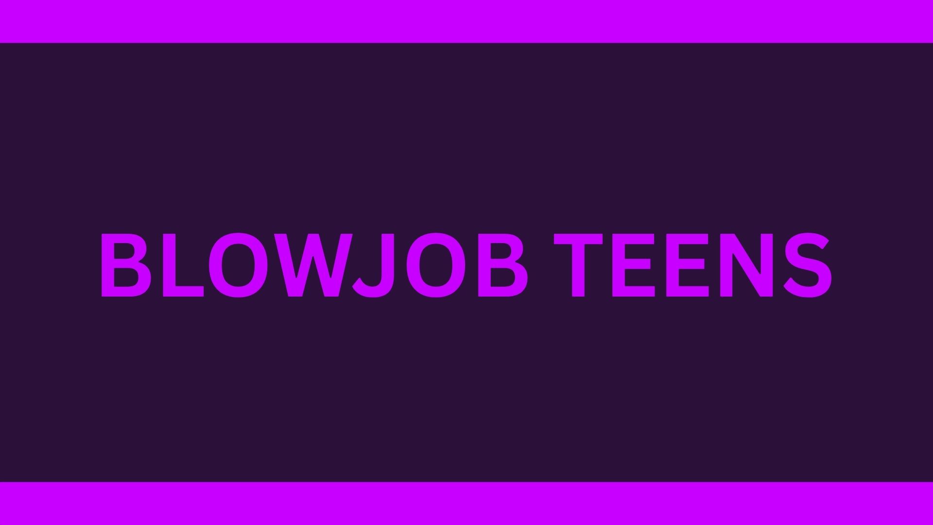 BLOWJON TEENS